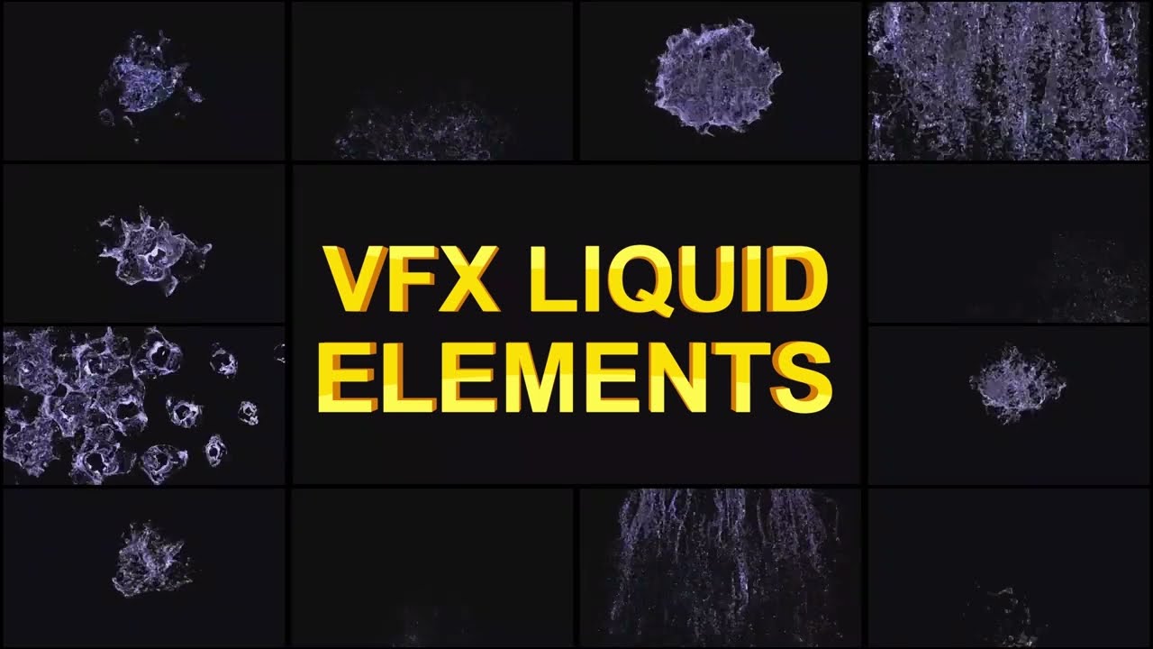 VFX Liquid Elements Unity Preview