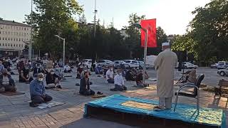 Seydişehir'de Bayramı namaz için vatandaşlar camilere akın etti