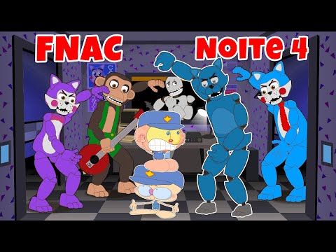Mongo e Drongo em Five Nights At Candy's - Noite 4 - FNAC em desenho animado