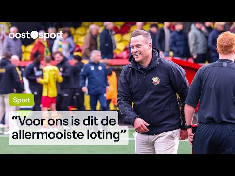 In his restaurant, coach Jos van der Veen dreams of a cup stunt against FC Twente | RTV Oost