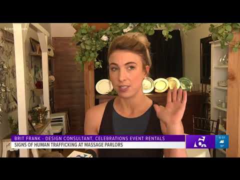 Signs of human trafficking at massage parlors