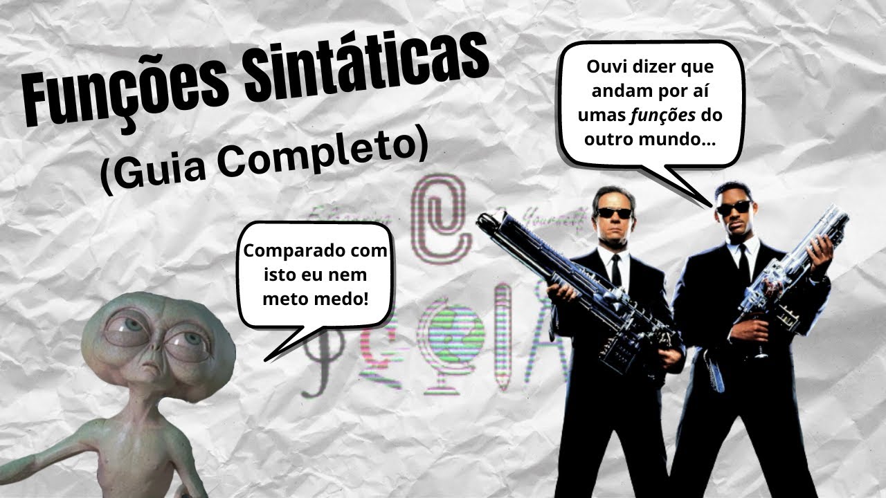 Funções Sintáticas (GUIA COMPLETO) - Gramática Português