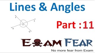 Maths Lines & Angles part 11 (Lines parallel to same lines) CBSE class 9 Mathematics IX