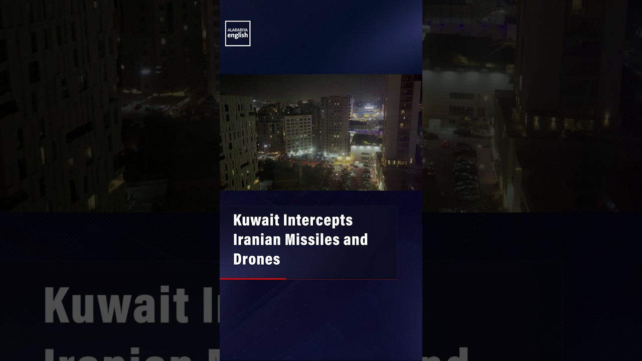 Video | Kuwait Intercepts Iranian Missiles and Drones