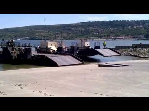 La frontière - Roumanie - Bulgarie