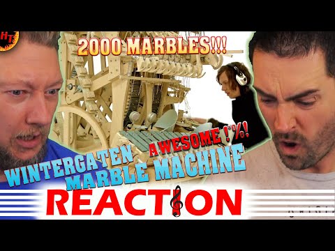Wintergatan - Marble Machine REACTION! (music instrument using 2000 marbles)