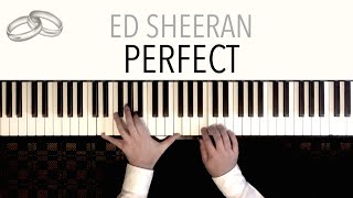 Ed Sheeran - Perfect (Wedding Version) featuring Pachelbel&#39;s Canon | Piano Cover