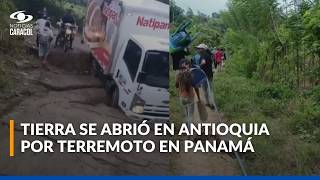 Terremoto en Panamá dejó graves afectaciones en el Urabá antioqueño: se abrió la tierra