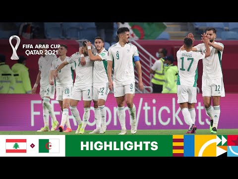 Lebanon v Algeria | FIFA Arab Cup Qatar 2021 | Mat...