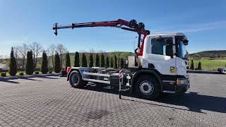 Scania P 250 / 4X2 / SIŁOWNIK DO WYWROTU / &nbsp;+ HDS HMF 635 K2 /&nbsp; MAX WYS krokl&oslash;ftbil | Bilde 4 - Autoline