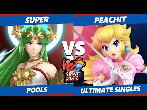 First Attack 2019 SSBU - Super (Palutena) Vs. PC | PeachIt (Peach) Smash Ultimate Tournament Pools