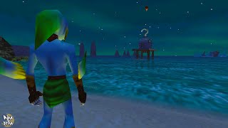 A Zora's Night of Reflection (relaxing zelda music & ocean waves ambiance)