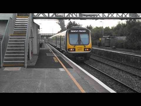 Commuter train set 29113 departs Arklow