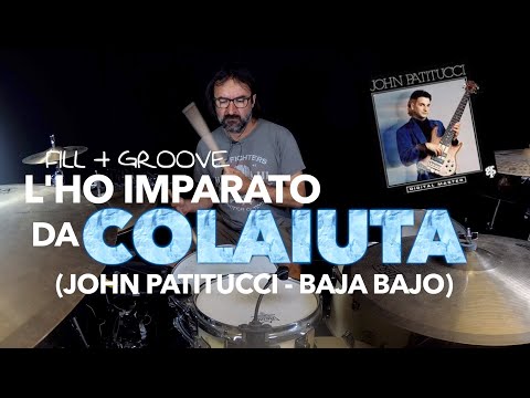 BRUNO FARINELLI : L'HO IMPARATO DA COLAIUTA (GROOVE AND FILL) BAJA/BAJO