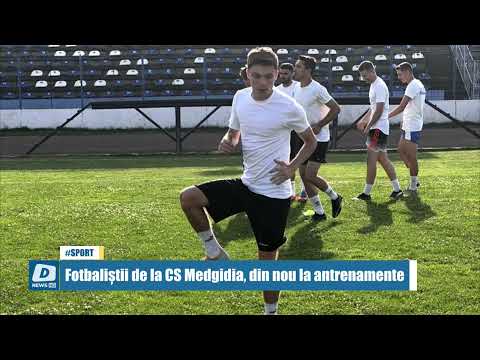 Fotbaliștii de la CS Medgidia, din nou la antrenamente
