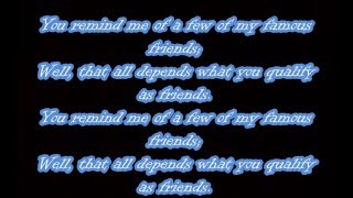 Panic! At The Disco - I Have Friends In Holy Spaces (Lyrics)