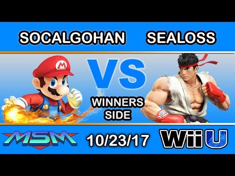 MSM 119 - NXT+7 | SocalGohan (Mario) Vs. SeaLoss (Ryu) - Winners Side