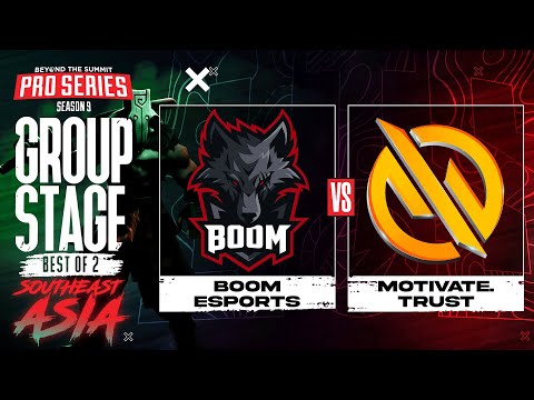 BOOM vs MG.Trust Game 2 - BTS Pro Series 9 SEA: Group Stage w/ MLP & johnxfire