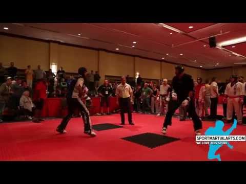 Raymond Daniels vs Chance Turner - Men's Sparring - Diamond Nationals 2014