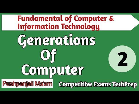 Lec 1 History and Evolution of Computer in FCIT in Hindi
