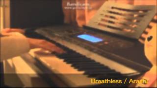♪ Breathless (フル) プラチナデータ主題歌  / 嵐　耳コピ　ピアノ