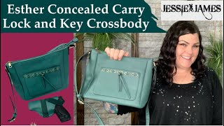 Jesse & James Esther Concealed Carry Lock and Key Crossbody Bag Review