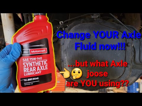 FORD Superduty - Rear Axle Fluid Change | EASY TO DO at HOME | What AXLE do YOU have?? *WATCH THIS*