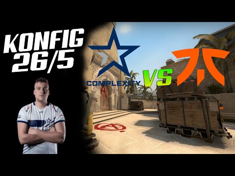 CSGO POV COL.K0NFIG(26/5) VS FNATIC MIRAGE ESL Pro League Season 12 Europe