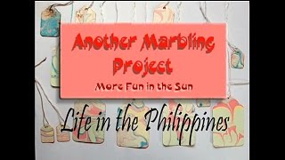 preview picture of video 'Making marbled gift tags in the Philippines'