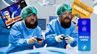 Medical Games - Rex Ronan: Experimental Surgeon (SNES) & Ambulance (TI99/4A) - ARG Presents 273