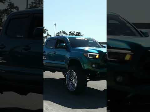 #amazingcars Toyota Tacoma on big wheels #shorts