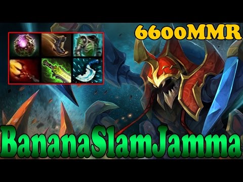 Dota 2 - BananaSlamJamma 6600 MMR Plays Nyx Assassin Vol 1# - Ranked Match Gameplay!