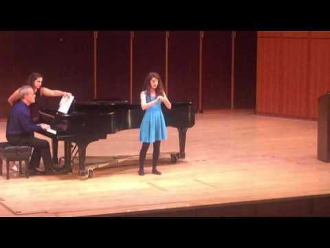 Emma Leonard "Vanilla Ice Cream" Schmidt Voice Contest