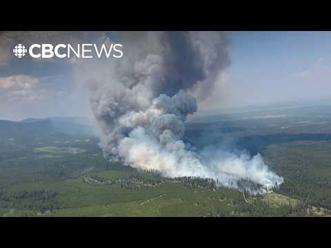 Village of Clinton ordered to evacuate due to wildfire