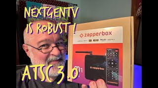 NextGenTV ATSC 3.0 is ROBUST - Better Signal For Me - 125 Miles Away - a Chat - ZapperBox M1