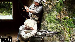 A espingarda americana Winchester modelo 1897 