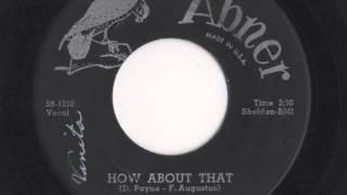 Dee Clark - "How About That"