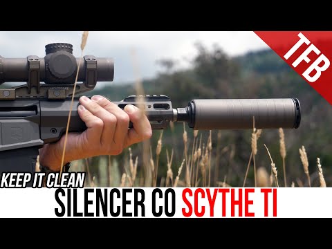 SilencerCo Spectre 9 - Lightweight Titanium Pistol Suppressor