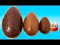 Surprise Eggs Different sizes! Opening Kinder Surprise Egg Mystery Chocolate Eggs