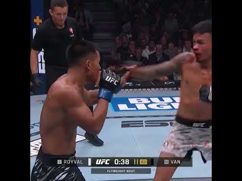 The last minute of the Royval vs Van fight 👊 #ufc317