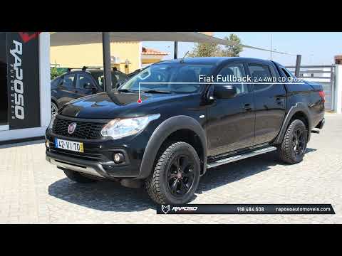 Fiat Fullback 2.4 4WD CD Cross - Raposo Automóveis