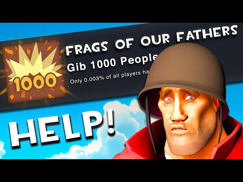 Getting TF2's Hardest Achievement 1,000 Gibs in 24 Hours!
