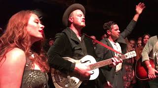 Lone Bellow Live at Fonda Theater LA 3/4/18 "Watch Over Us" & "Come Break My Heart Again" (acoustic)