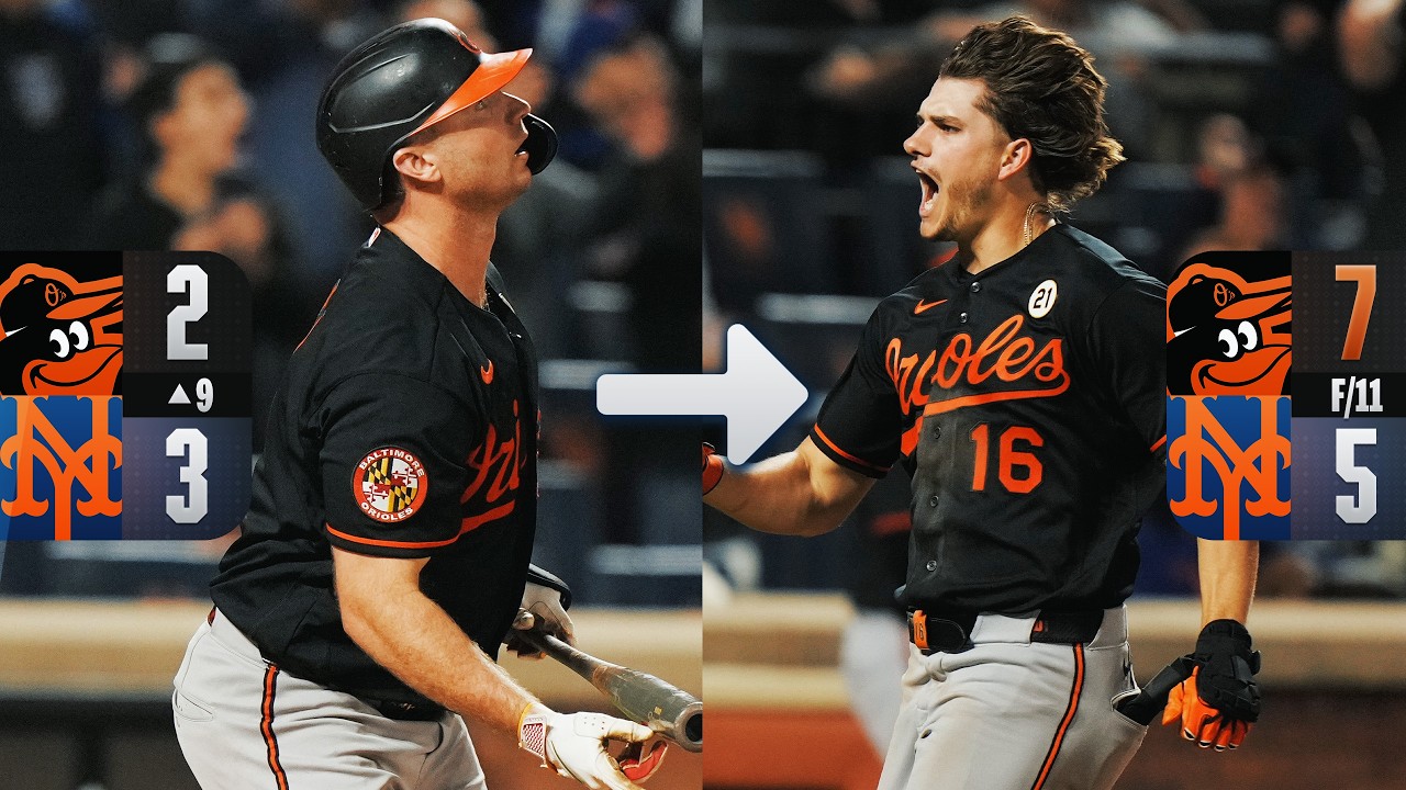 Pete Alonso's CLUTCH homer leads to HECTIC Orioles win! 😵‍💫 (Inside-the-park home run and more)