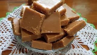 COMO FAZER RAPADURINHA DE LEITE- QUE FICA UMA DELÍCIA E MUITO FÁCIL DE FAZER