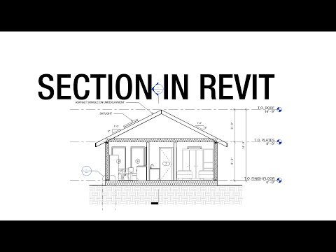 How to draw a Building Section in Revit