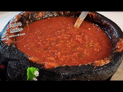 🔴¡Cómo hacer la Salsa Roja de Tomate Cherry más Deliciosa! 🔥Receta Facil