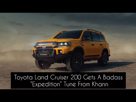 Toyota Land Cruiser 200 Gets A Badass “Expedition” Tune From Khann