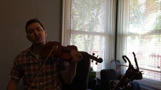 (2058) Zachary Scot Johnson Virginia&#39;s Reel Guy Clark Cover thesongadayproject Music Fiddle Mandolin