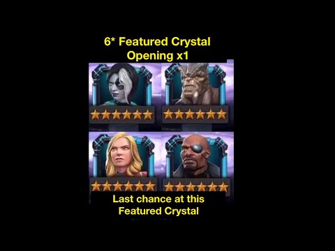 6* Featured Crystal Opening For 08/02/2019